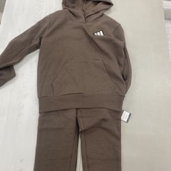 S size 8 Brown adidas 2 piece set