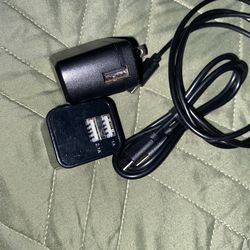 black wall/ car chargers