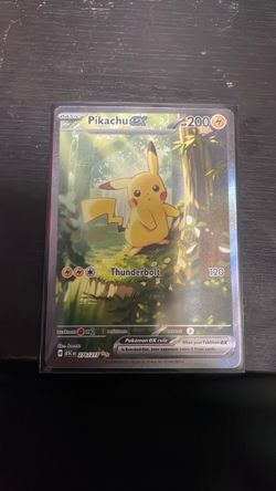 Card pikachu