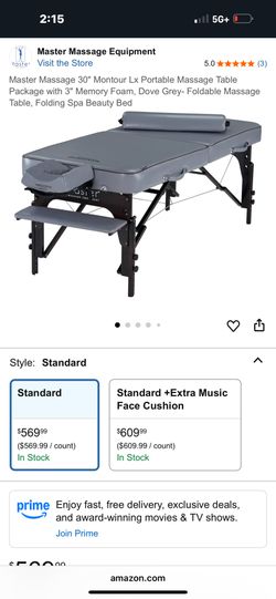 Master Massage Equipment NEW!!