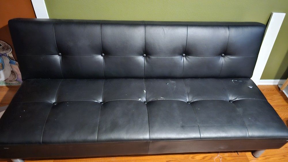Leather Futon