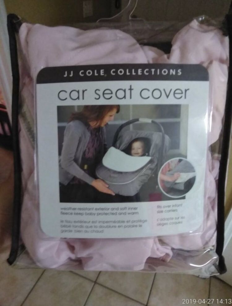 Car seat cover (pink)