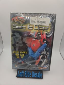 D-Aces Set It Off Cycle Stunts Too Sick For TV ( DVD ) - Brand New -