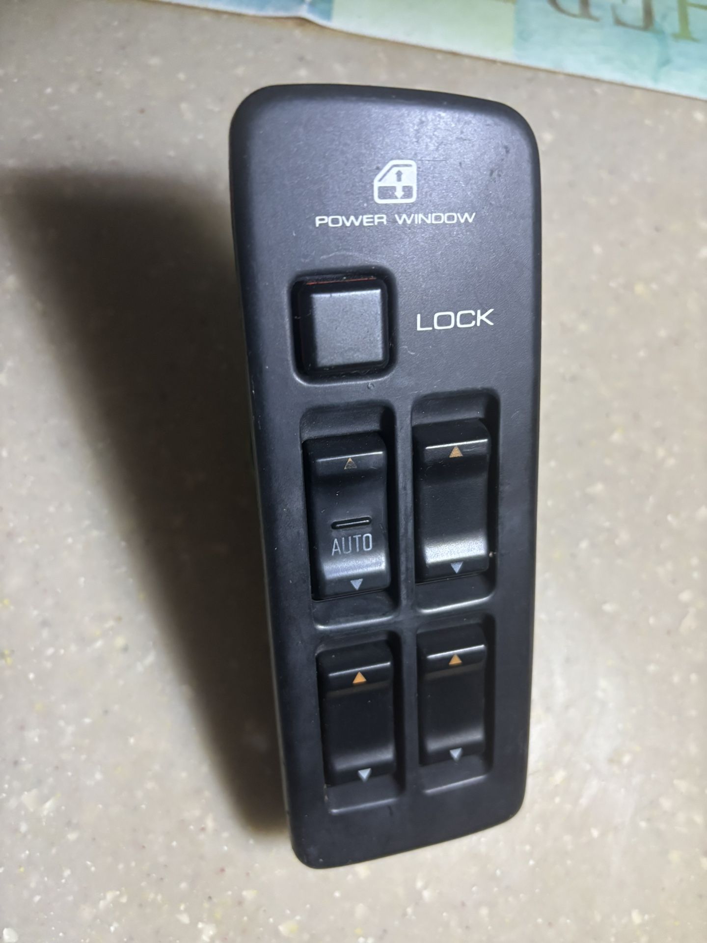 1994 Isuzu Rodeo Passport Driver Door Master Switch