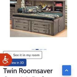 Captain Bed With Matching Desk