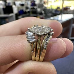 Soldered 14kt Wedding Set