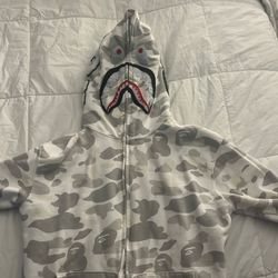 A Bathing Ape (city Camo Shark Full Zip Hoodie