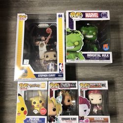 Mixed Funko Pop Bundle Lot