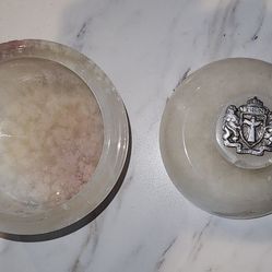 Vintage Trinity Christian Trinket Jar