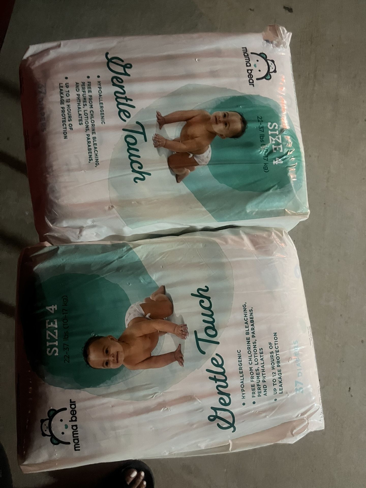 Gentle Touch Size 4 diapers