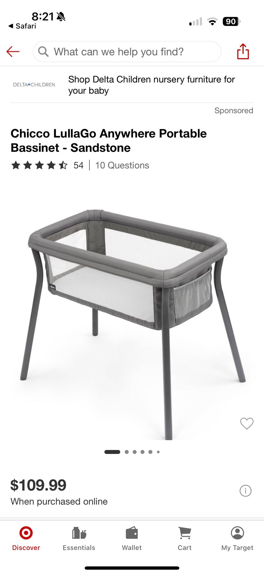 Chico Travel bassinet