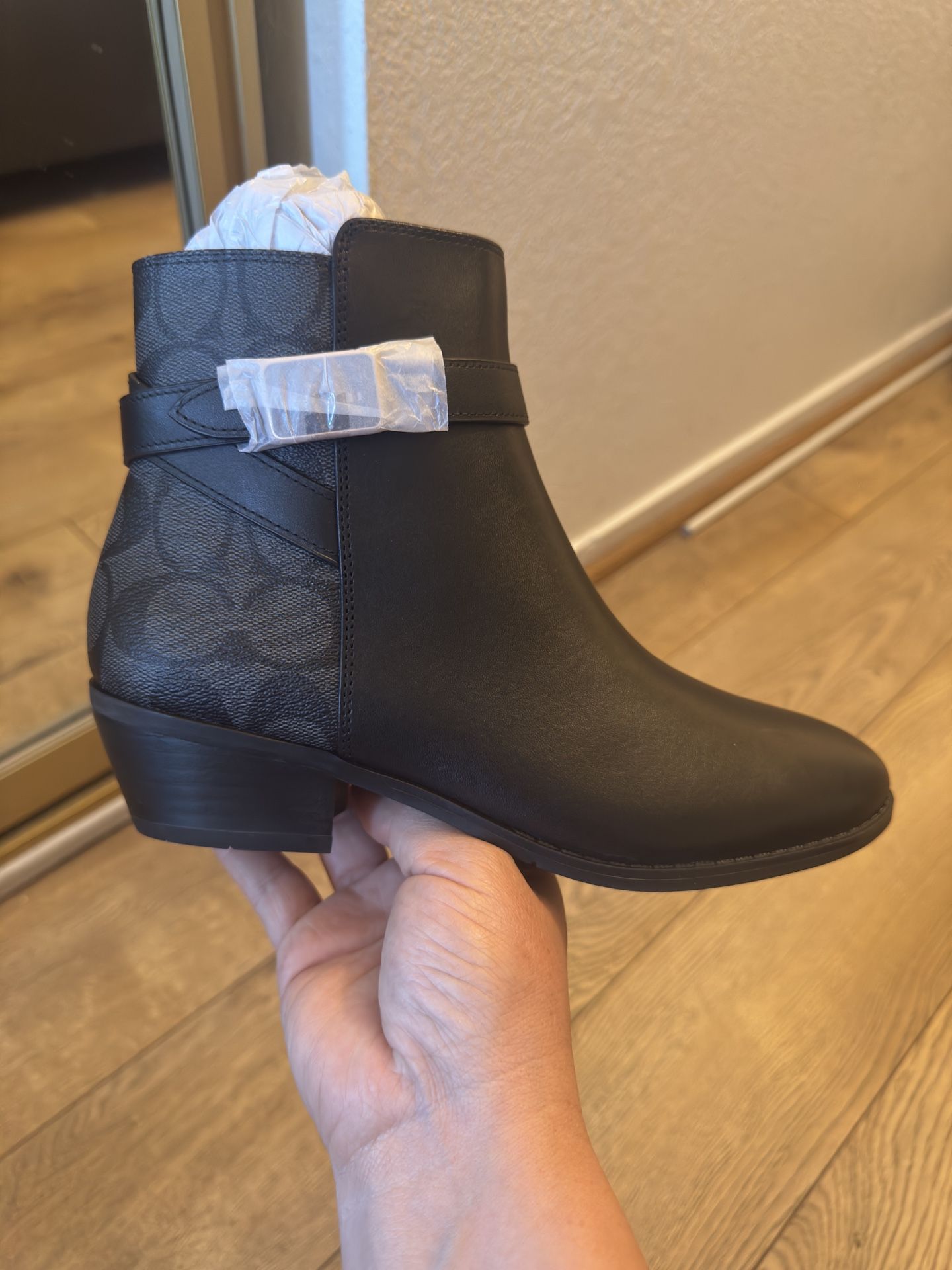 Coach Leather Bootie