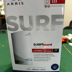 Arris Surfboard Cable Modem - S33