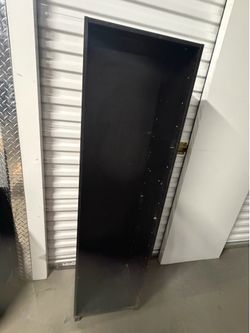 Bookshelf black very tall
