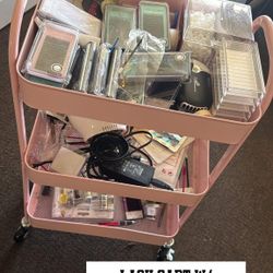 Lashes Supplies And Table 