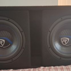 Rockville Dual 10 Inch Speakers