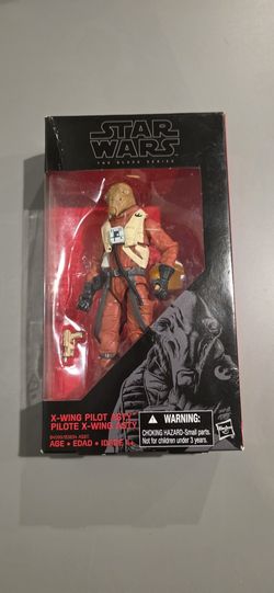 Star Wars X-wing Pilot Asty Black Series 