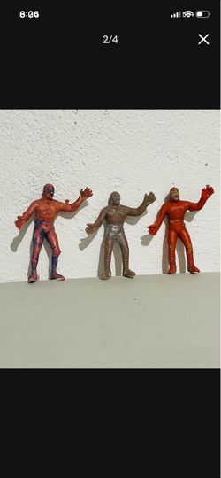 Vintage Lucha Libre 4” Wrestlers