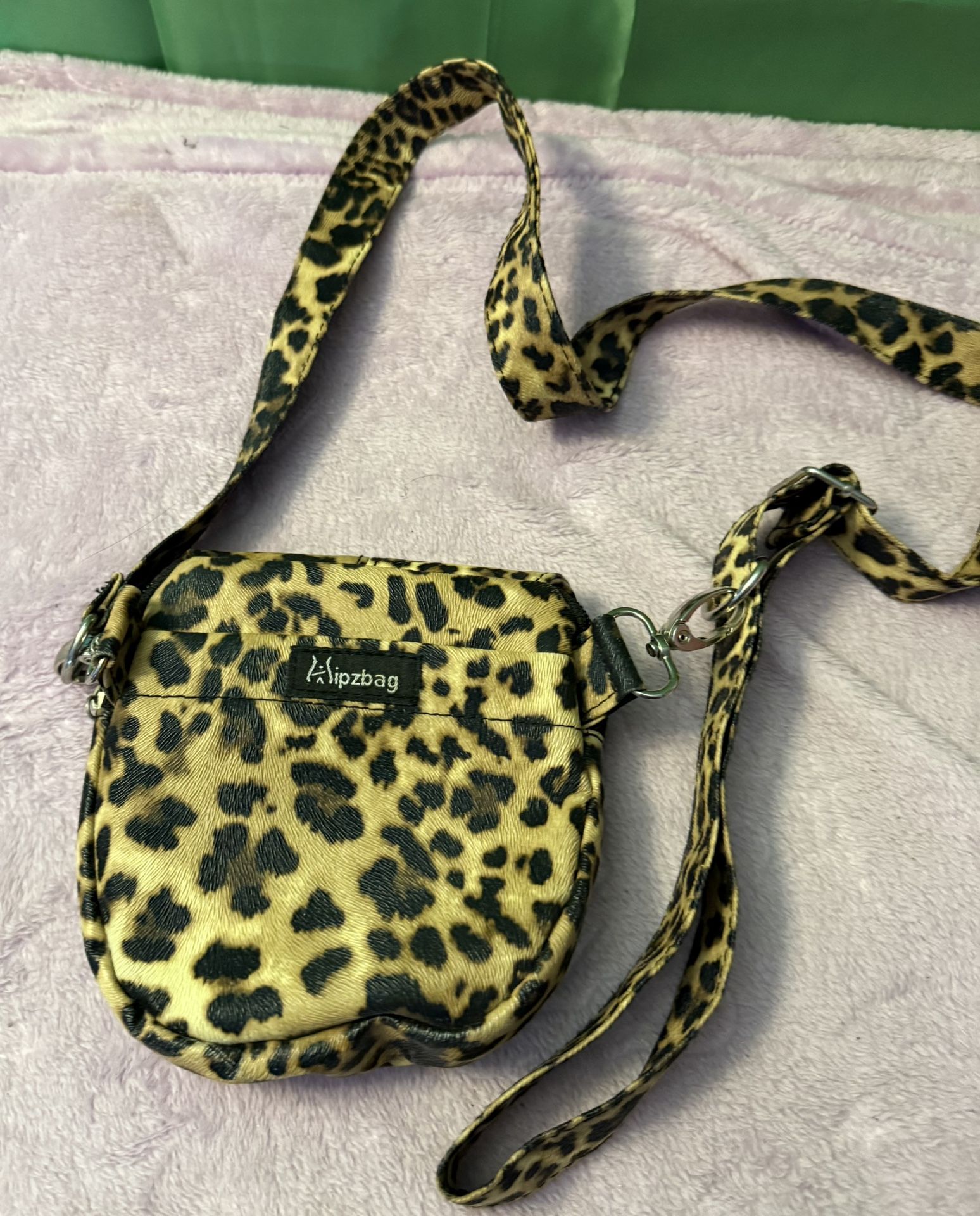 Leopard Animal Print Hipzbag Crossbody Purse
