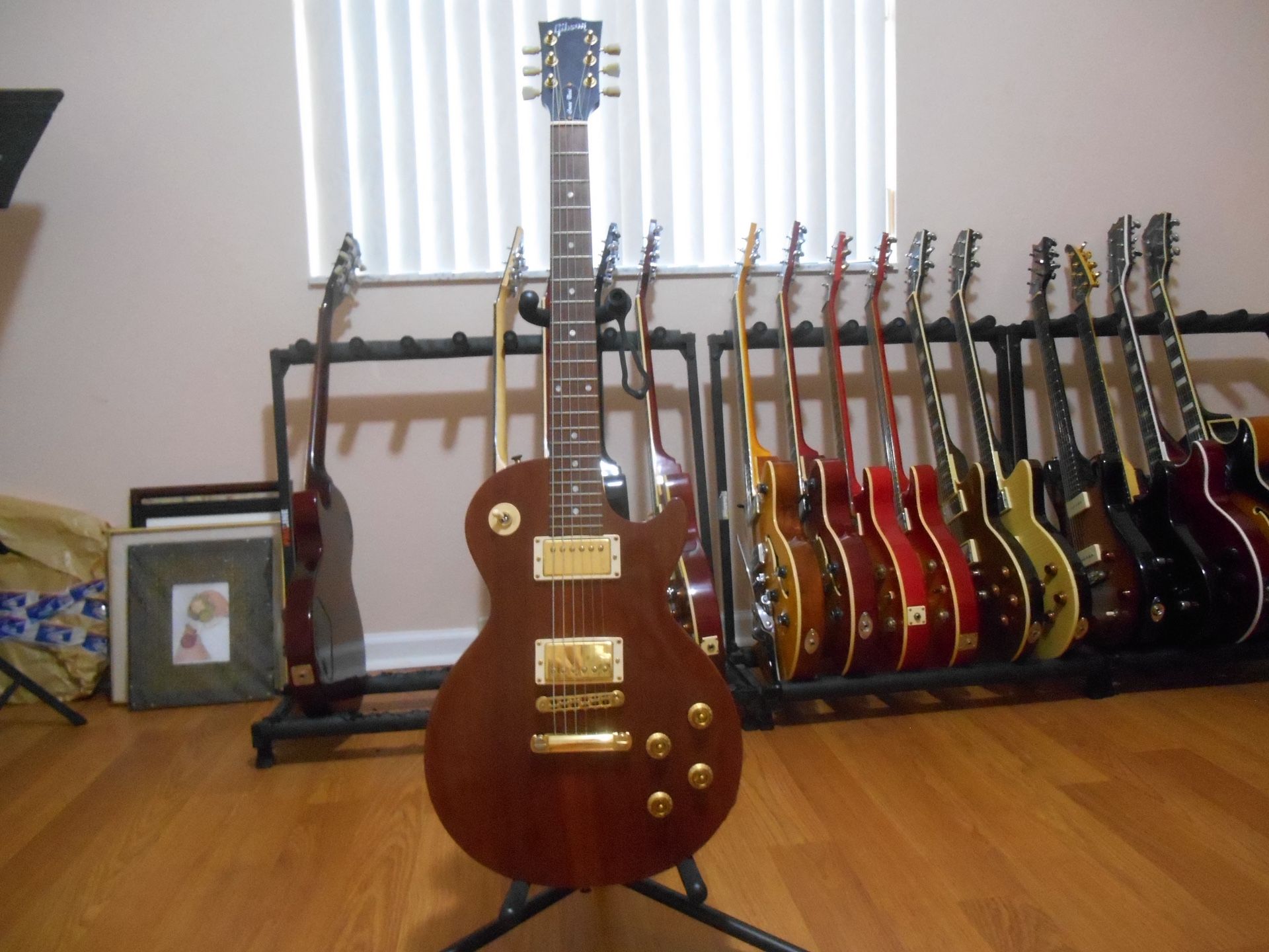2000 GIBSON LES PAUL SMARTWOOD GUITAR W/ HARDSHELL CASE