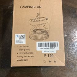Portable camping fan