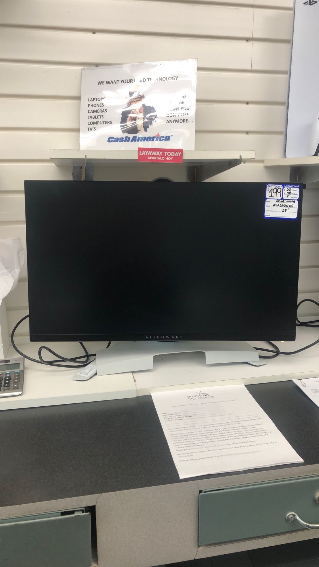 Computer Monitor Alienware