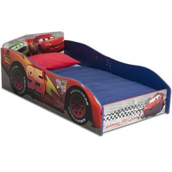 2 Of Wooden Toddler Bed, Red
