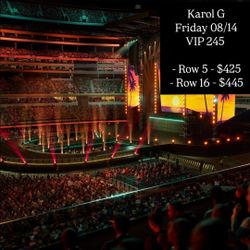 Karol G Friday 08/14 tickets