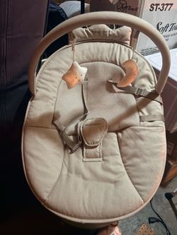 Momcozy Baby Bouncer – Neutral Beige – Excellent Condition
