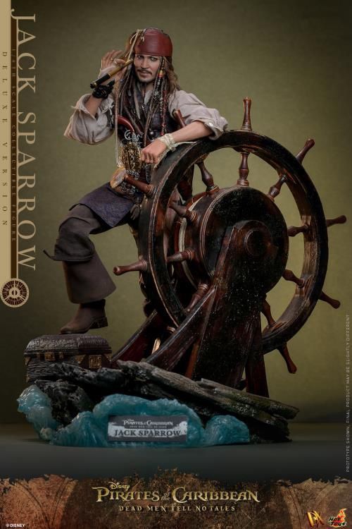 Hot Toys 1/6 Pirates of the Caribbean Captain Jack Sparrow (Deluxe Ver.) DX38