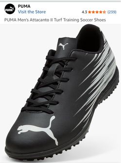 PUMA men’s turf training soccer shoes sz 11 us