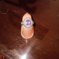 Pink Sapphire Ring