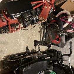 Brand new harbor freight motors W/ Mini bike frames