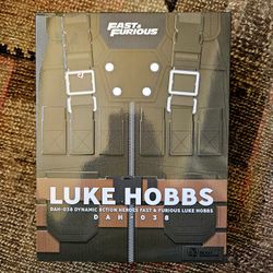 Luke Hobbs Fast & Furious Action Figure Like New