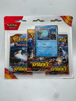 Surging Sparks 3 Pack Blisters [Quagsire]