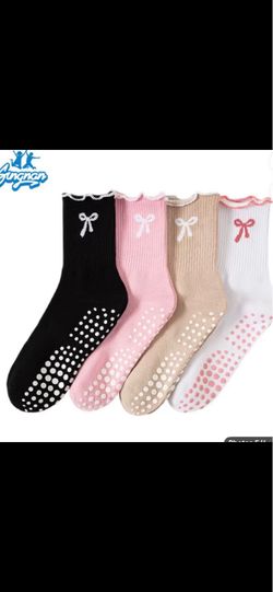 New Bow Grip Socks, set of two pairs