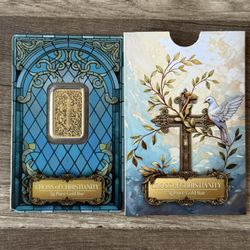 PAMP Cross Of Christianity 5 Gram Gold Bar