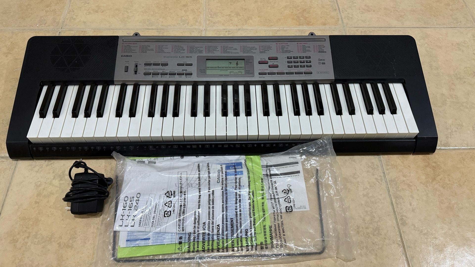 Casio LK-165 Lighted Keyboard