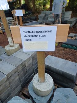 Tumbled Blue Stone 