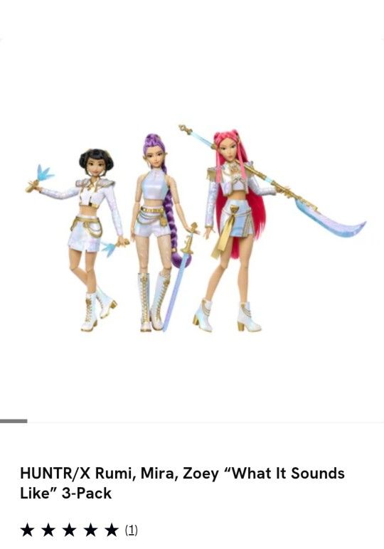 Mattel Collectors Addition/ K- POP DEMON HUNTER DOLLS/ RARE SOLD OUT