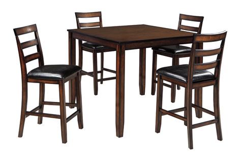Dining set table & 4 stools