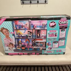 LOL Surprise Home Sweet with OMG Doll– Real Wood Doll House with 85+ Surprises