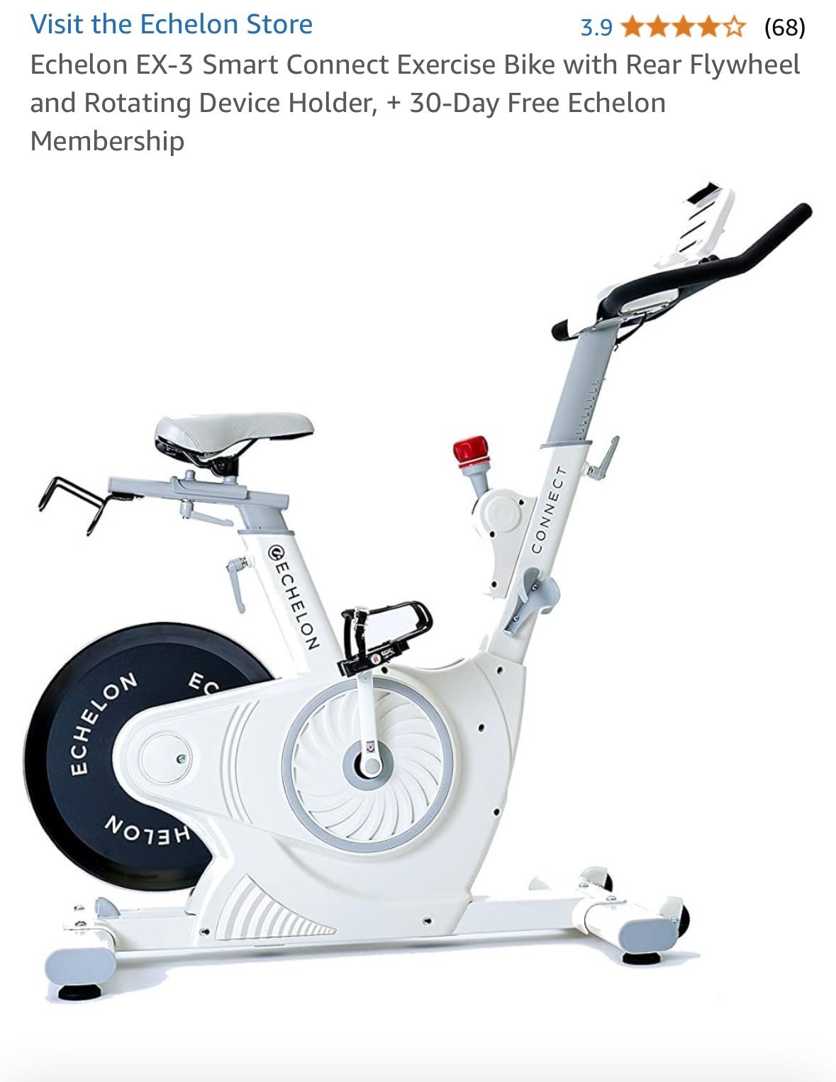 Echelon Fit Echelon Ex3 Dimensions Echelon EX3 Smart Connect