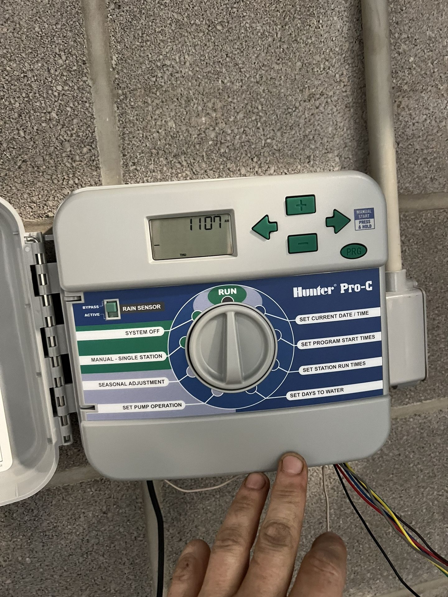 Hunter Pro-C Sprinkler System Timer