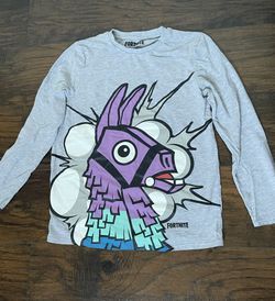 Fortnite Long Sleeve Shirt Size 14-15