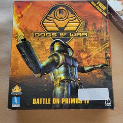 Dogs Of War PC Big Box NEW SEALED