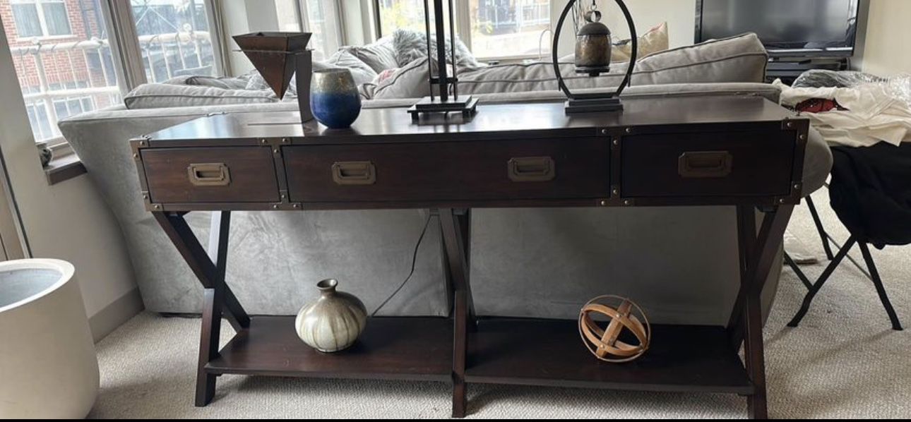 Pottery Barn Console Table