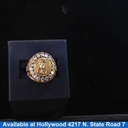 Men's Ring - Yellow Gold 10k (.417) 5.6 grams Size 10