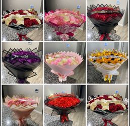 Ramos de rosas eternas