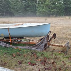 C-Lark Sailboat Sailing Dingy Boat Sail